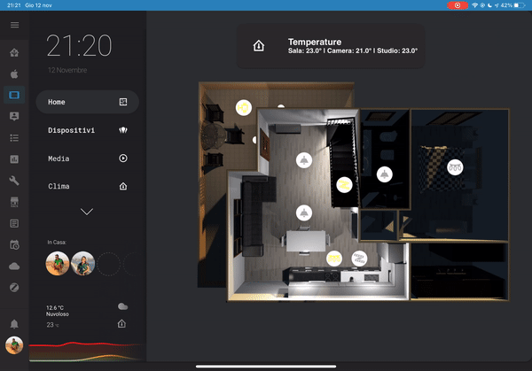 home assistant Dashboard op maat